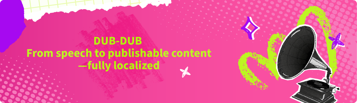 Comparison of AssemblyAI speech-to-text API with DUB-DUB subtitle editing and multilingual localisation workflow